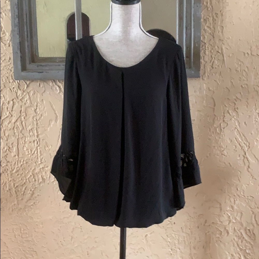 Basic black blouse